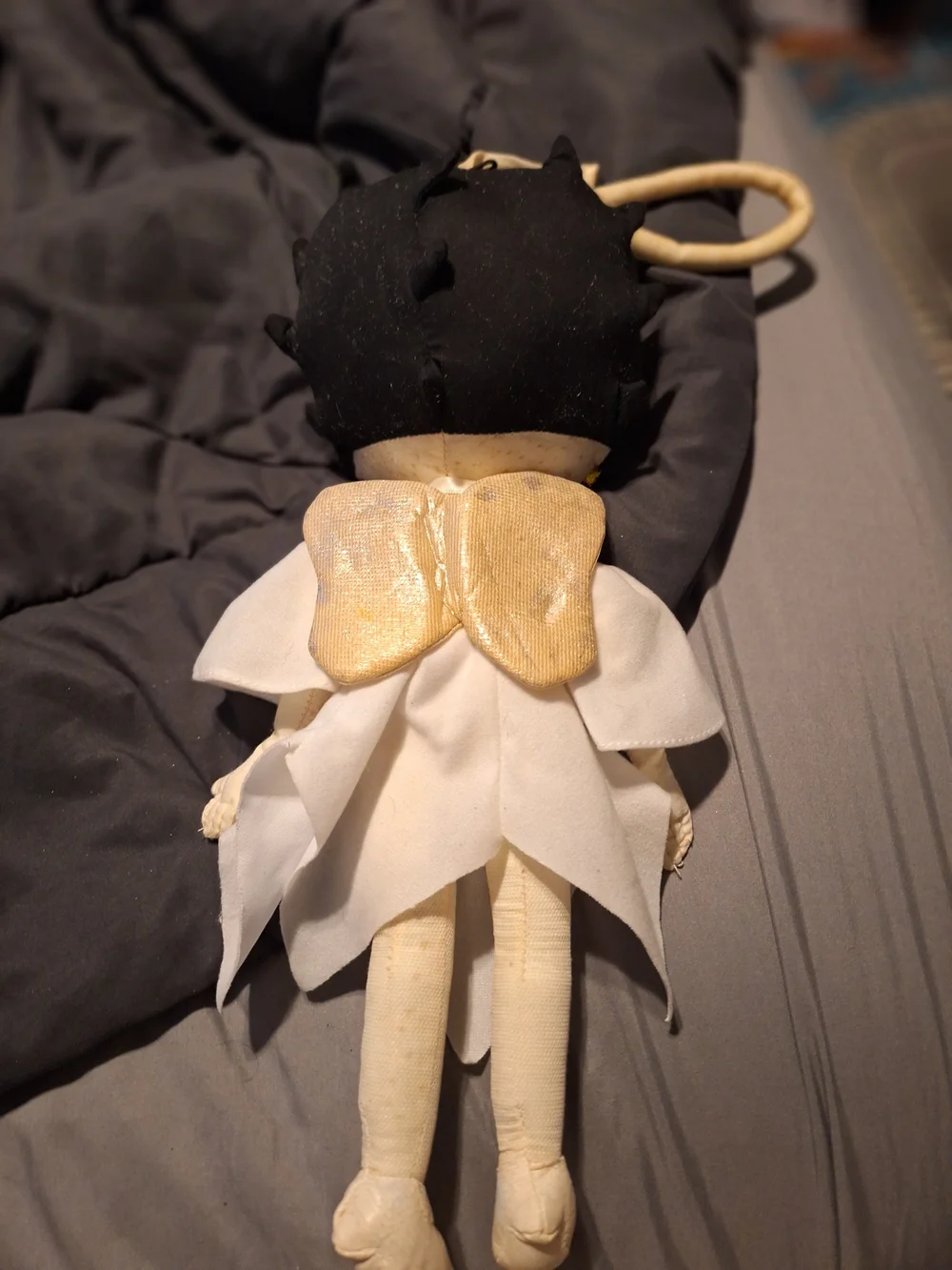 Betty Boop Plush Doll in White Dress - Picture 4 of 4